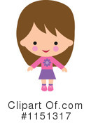 Girl Clipart #1151317 by peachidesigns