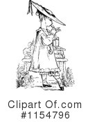 Girl Clipart #1154796 by Prawny Vintage