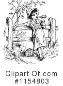 Girl Clipart #1154803 by Prawny Vintage