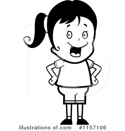 Royalty-Free (RF) Girl Clipart Illustration by Cory Thoman - Stock Sample #1157106