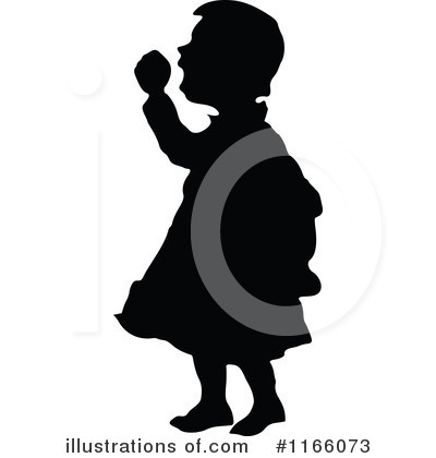Royalty-Free (RF) Girl Clipart Illustration by Prawny Vintage - Stock Sample #1166073