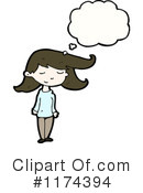 Girl Clipart #1174394 by lineartestpilot