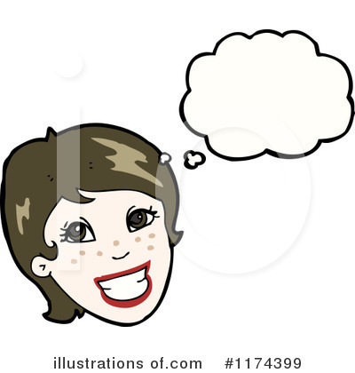 Royalty-Free (RF) Girl Clipart Illustration by lineartestpilot - Stock Sample #1174399