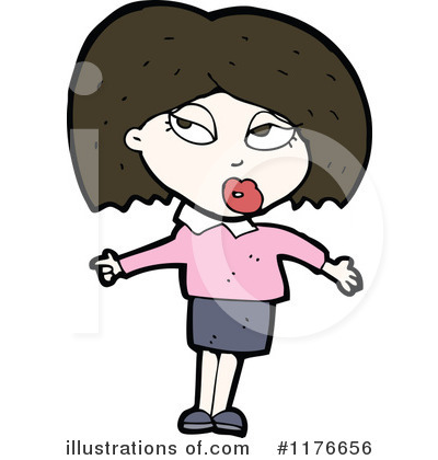 Royalty-Free (RF) Girl Clipart Illustration by lineartestpilot - Stock Sample #1176656