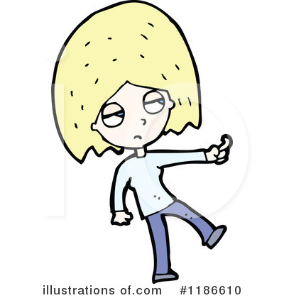 Royalty-Free (RF) Girl Clipart Illustration by lineartestpilot - Stock Sample #1186610