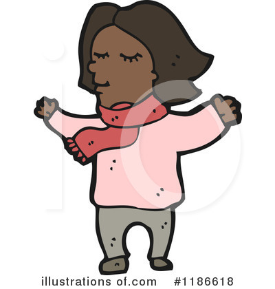 Royalty-Free (RF) Girl Clipart Illustration by lineartestpilot - Stock Sample #1186618