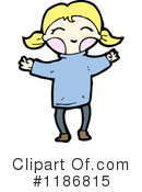 Girl Clipart #1186815 by lineartestpilot