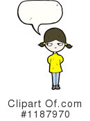 Girl Clipart #1187970 by lineartestpilot