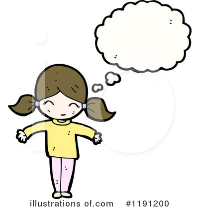 Royalty-Free (RF) Girl Clipart Illustration by lineartestpilot - Stock Sample #1191200