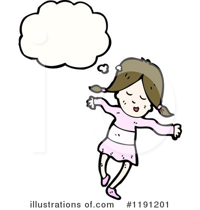 Royalty-Free (RF) Girl Clipart Illustration by lineartestpilot - Stock Sample #1191201