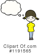 Girl Clipart #1191565 by lineartestpilot