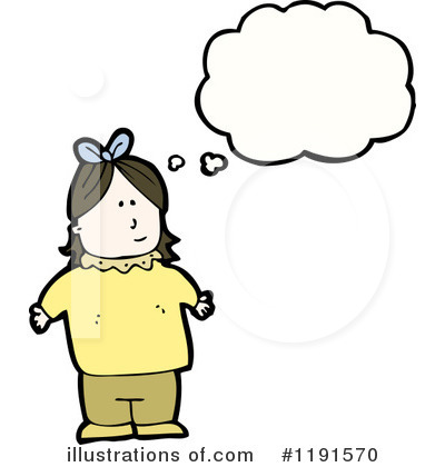 Royalty-Free (RF) Girl Clipart Illustration by lineartestpilot - Stock Sample #1191570