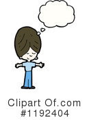 Girl Clipart #1192404 by lineartestpilot