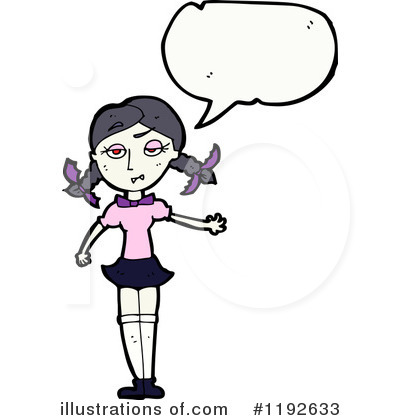 Royalty-Free (RF) Girl Clipart Illustration by lineartestpilot - Stock Sample #1192633