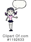 Girl Clipart #1192633 by lineartestpilot