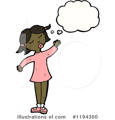 Royalty-Free (RF) Girl Clipart Illustration by lineartestpilot - Stock Sample #1194300