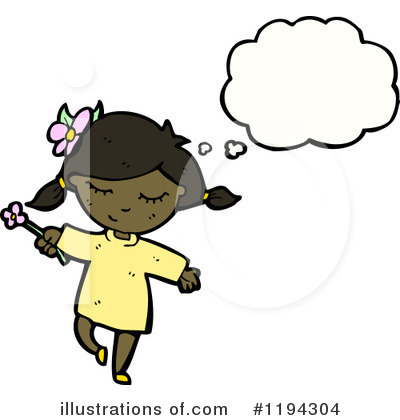 Royalty-Free (RF) Girl Clipart Illustration by lineartestpilot - Stock Sample #1194304