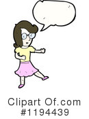Girl Clipart #1194439 by lineartestpilot