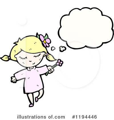 Royalty-Free (RF) Girl Clipart Illustration by lineartestpilot - Stock Sample #1194446
