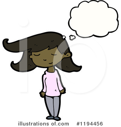 Royalty-Free (RF) Girl Clipart Illustration by lineartestpilot - Stock Sample #1194456