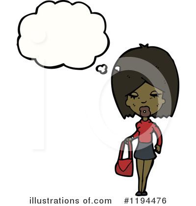 Royalty-Free (RF) Girl Clipart Illustration by lineartestpilot - Stock Sample #1194476