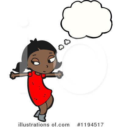 Royalty-Free (RF) Girl Clipart Illustration by lineartestpilot - Stock Sample #1194517
