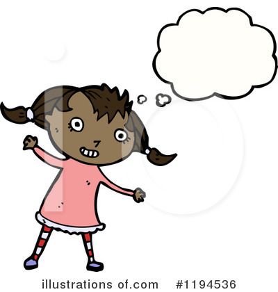 Royalty-Free (RF) Girl Clipart Illustration by lineartestpilot - Stock Sample #1194536