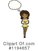 Girl Clipart #1194657 by lineartestpilot