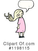 Girl Clipart #1198115 by lineartestpilot