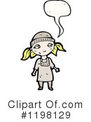 Girl Clipart #1198129 by lineartestpilot