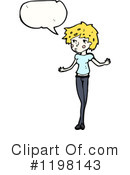 Girl Clipart #1198143 by lineartestpilot