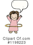 Girl Clipart #1198223 by lineartestpilot