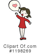 Girl Clipart #1198269 by lineartestpilot