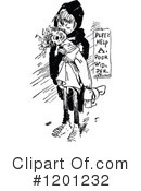 Girl Clipart #1201232 by Prawny Vintage