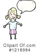 Girl Clipart #1218984 by lineartestpilot