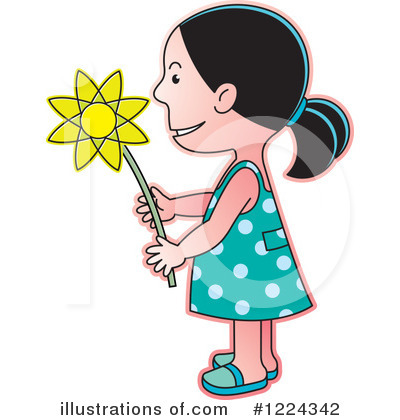 Royalty-Free (RF) Girl Clipart Illustration by Lal Perera - Stock Sample #1224342