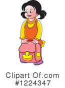 Girl Clipart #1224347 by Lal Perera