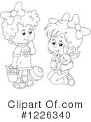 Girl Clipart #1226340 by Alex Bannykh