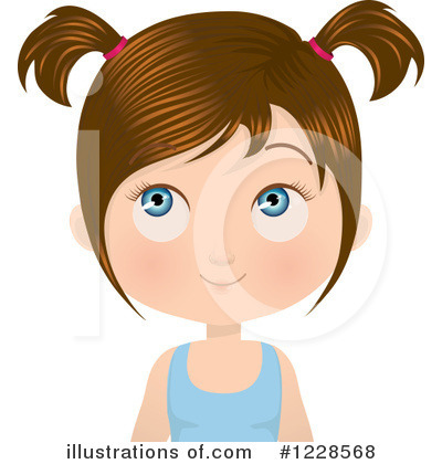 Royalty-Free (RF) Girl Clipart Illustration by Melisende Vector - Stock Sample #1228568
