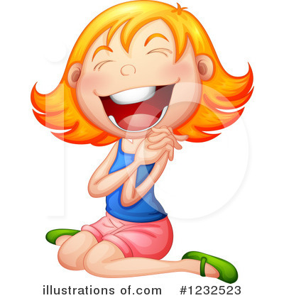 Royalty-Free (RF) Girl Clipart Illustration by Graphics RF - Stock Sample #1232523
