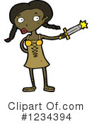 Girl Clipart #1234394 by lineartestpilot