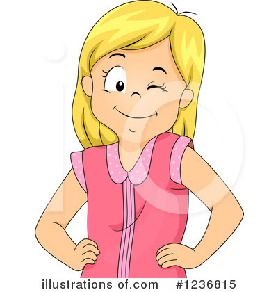 Royalty-Free (RF) Girl Clipart Illustration by BNP Design Studio - Stock Sample #1236815