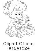 Girl Clipart #1241524 by Alex Bannykh