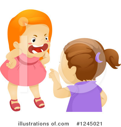 Royalty-Free (RF) Girl Clipart Illustration by BNP Design Studio - Stock Sample #1245021