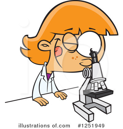 Microscope Clipart #1251949 by toonaday