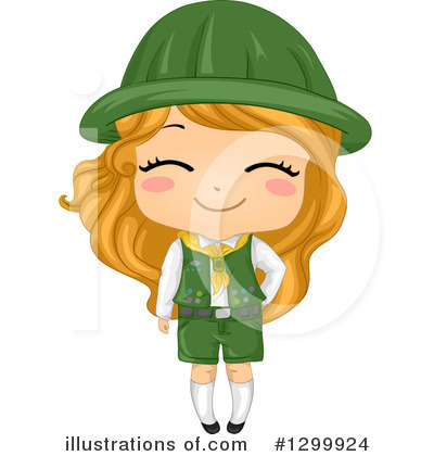 Girl Scouts Clipart #1299924 by BNP Design Studio
