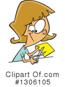 Girl Clipart #1306105 by toonaday