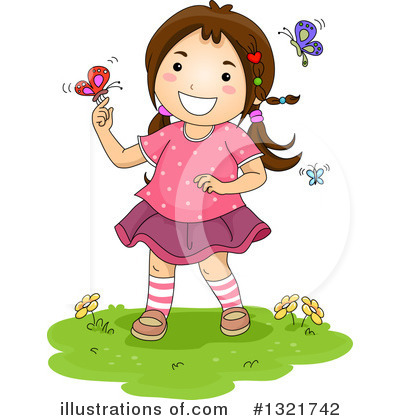 Royalty-Free (RF) Girl Clipart Illustration by BNP Design Studio - Stock Sample #1321742