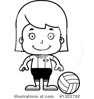 Royalty-Free (RF) Girl Clipart Illustration by Cory Thoman - Stock Sample #1322792