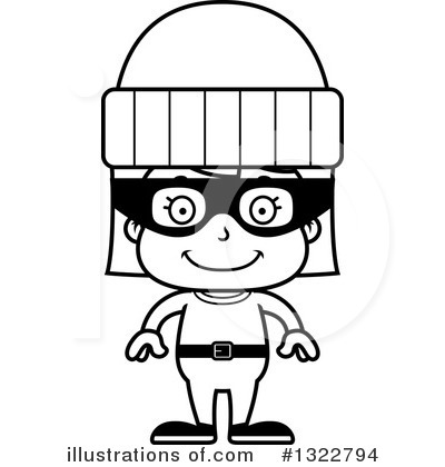 Royalty-Free (RF) Girl Clipart Illustration by Cory Thoman - Stock Sample #1322794